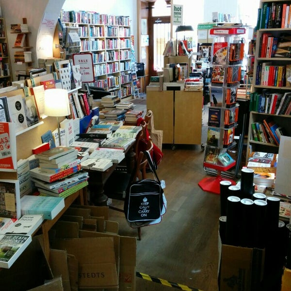 Photo taken at The English Bookshop by Adam V. on 6/5/2015