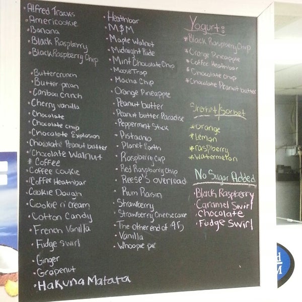 Shaker Pond Ice Cream Alfred, ME