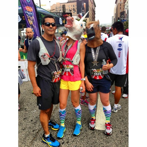 4/6/2013にAnnieがHollywood Half Marathon &amp; 5k / 10kで撮った写真