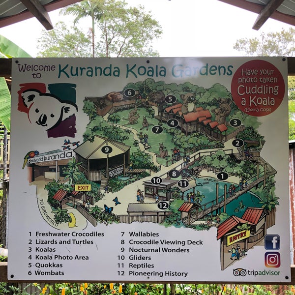 Foto diambil di Kuranda Koala Gardens oleh Lisa S. pada 10/14/2018