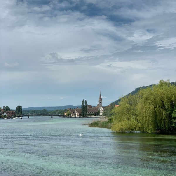 Photo taken at Stein am Rhein by Lisa S. on 6/4/2021