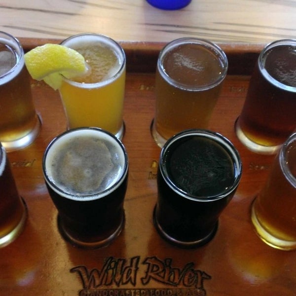 Photo taken at Wild River Brewing &amp; Pizza Co. by Matthew on 6/15/2015