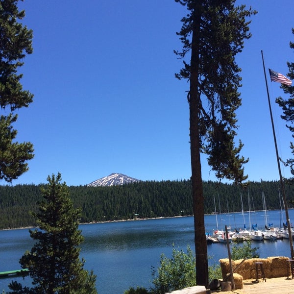 Photo taken at Elk Lake Resort and Marina by Patrick J. on 7/10/2014