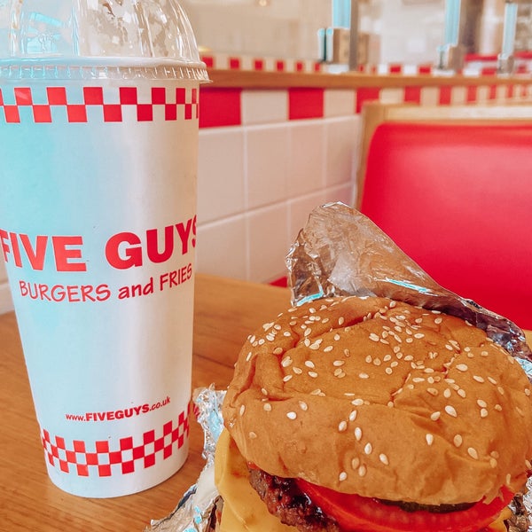 Photo taken at Five Guys by Fern N. on 3/10/2020