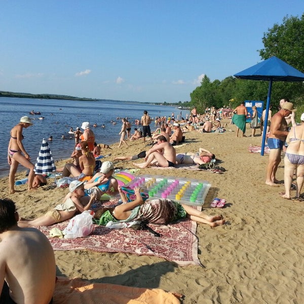 Пляжи в дубне