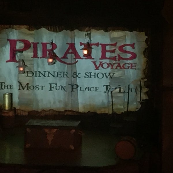 Photo taken at Pirates Voyage Dinner &amp; Show by Bill C. on 4/20/2017