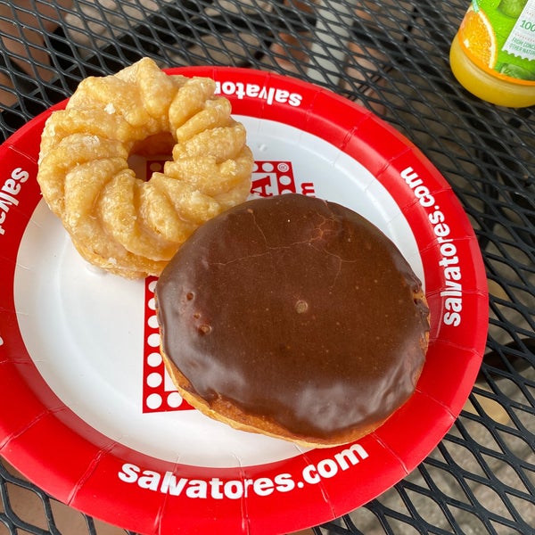 Photo taken at Donuts Delite / Salvatore&#39;s Old Fashioned Pizzeria by Claire on 7/11/2020