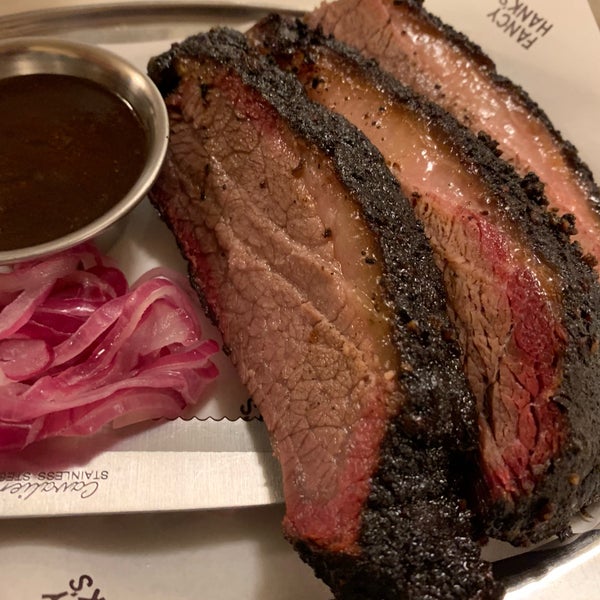 Nice brisket. Small place. Larger groups should make a reservation. I sat at the bar which was ok. Food is great.