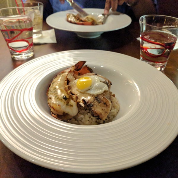 This is an excellent restaurant. It's worth every penny and the experience. The Singaporean lobster dish is to die for. It's also a huge dish. This photo is Japengo Loco Moco.