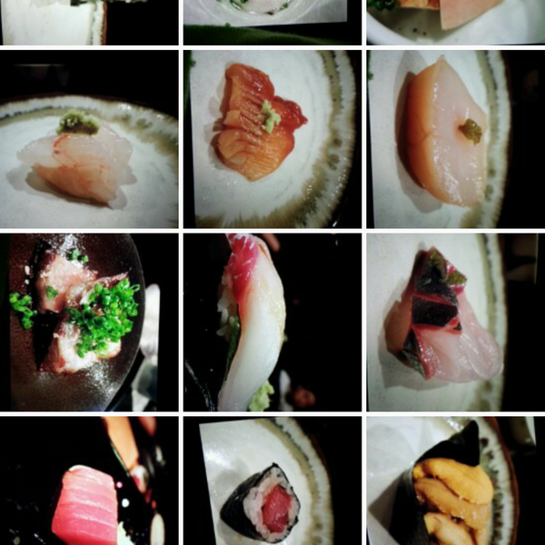 Omakase is shocking from the beginning. Sushi is not the main part of omakase though. Love his appetizers and dessert!