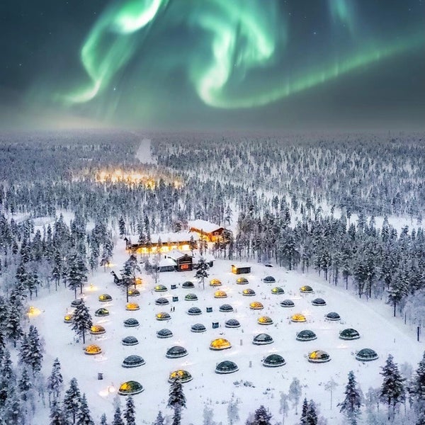 Das Foto wurde bei Kakslauttanen Arctic Resort von Sedush8 am 12/30/2021 aufgenommen