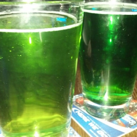 Good green beer!