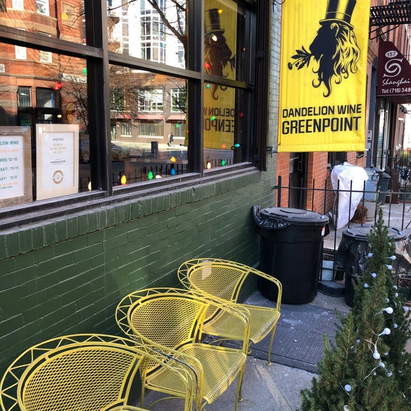 Dandelion Wine Greenpoint 33 tips