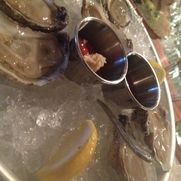 Photo taken at Dylan&#39;s Oyster Cellar by Richard G. on 3/26/2014