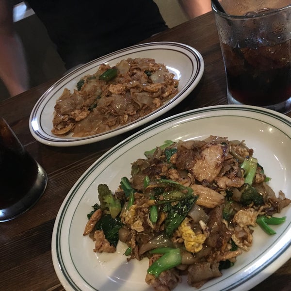 The best drunken noodles ever. The other main course and the appetizers were delicious too