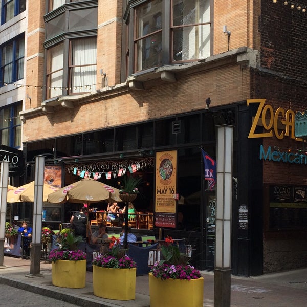 Photo taken at Zócalo Mexican Grill &amp; Tequilería by Douglas F. on 6/5/2015