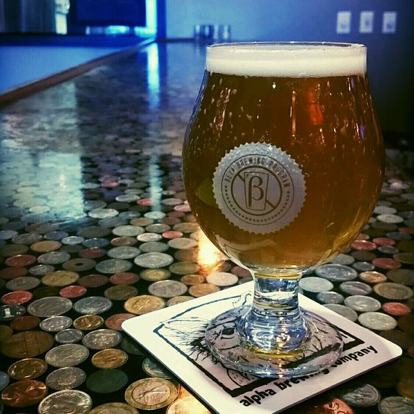 Photo taken at Alpha Brewing Company by Mav D. on 1/14/2017