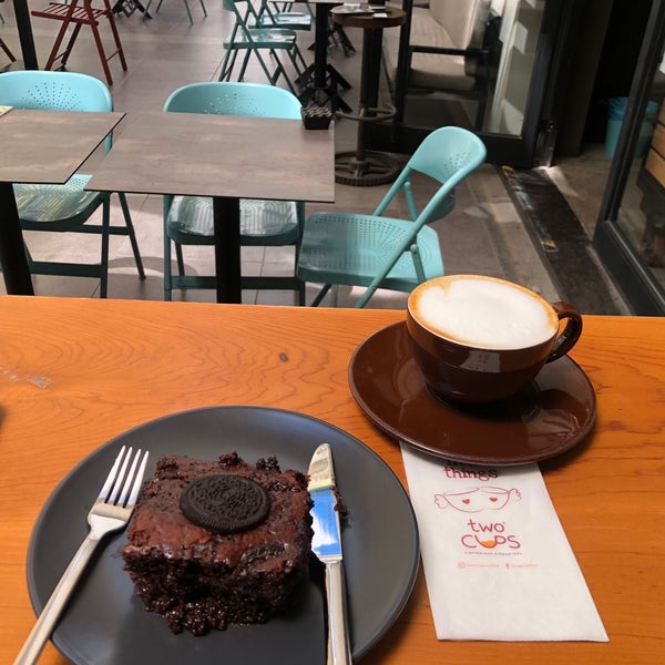 7/2/2021 tarihinde Cagdas G.ziyaretçi tarafından Two Cups Coffee'de çekilen fotoğraf