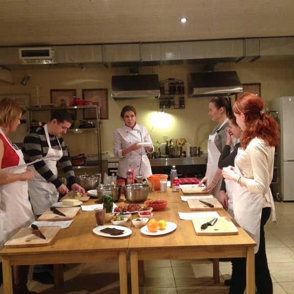 2/10/2014에 Ksenia M.님이 Живая кухня Piccante (Кулинарная школа)에서 찍은 사진
