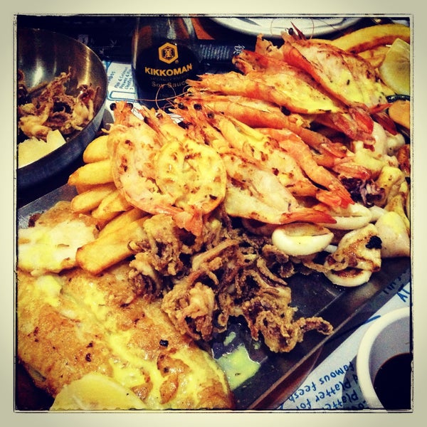 Ocean Basket Seafood Restaurant in Limassol
