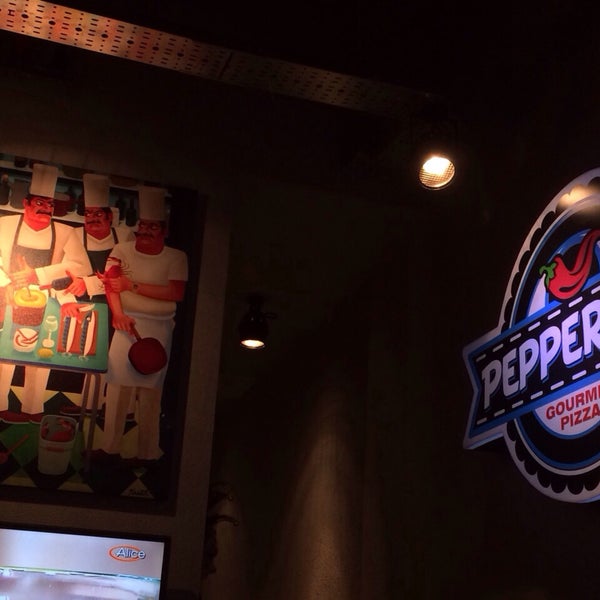 Photo taken at PepperJam Gourmet Pizza by Sahsenem E. on 1/24/2015