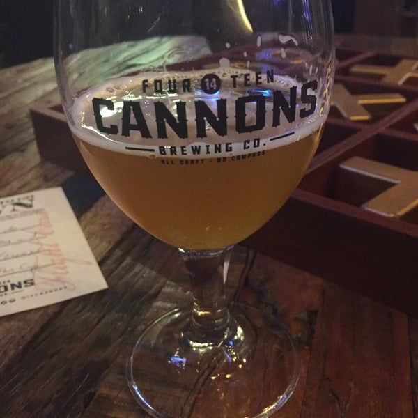 Photo taken at 14 Cannons Brewery and Showroom by Scott J. on 10/25/2018