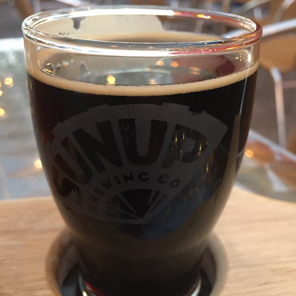 Photo taken at SunUp Brewing Co. by Scott J. on 10/10/2018