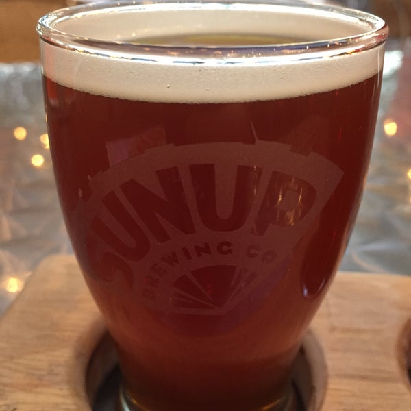Photo taken at SunUp Brewing Co. by Scott J. on 10/10/2018