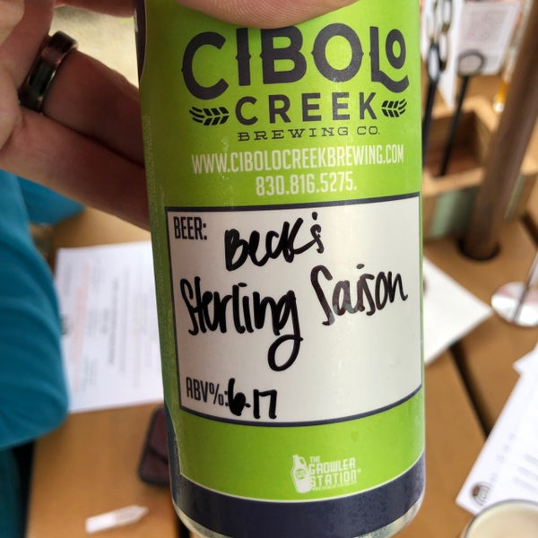 Photo taken at Cibolo Creek Brewing Co. by andrew t. on 10/24/2020