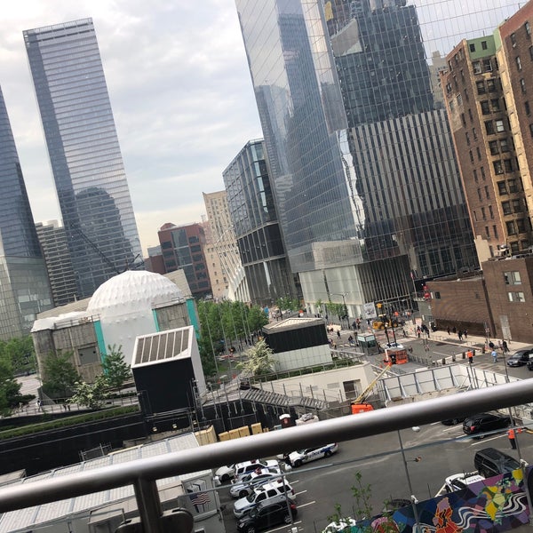 Photo taken at Living Room Bar &amp; Terrace @ W New York - Downtown by Scott W. on 5/17/2018
