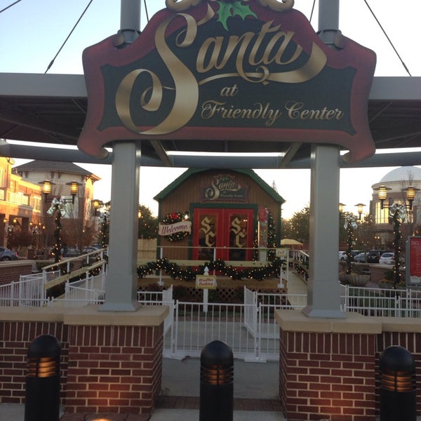 Santa at Friendly Center Toy Store