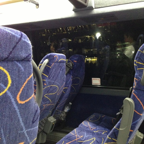 Megabus Interior Upstairs