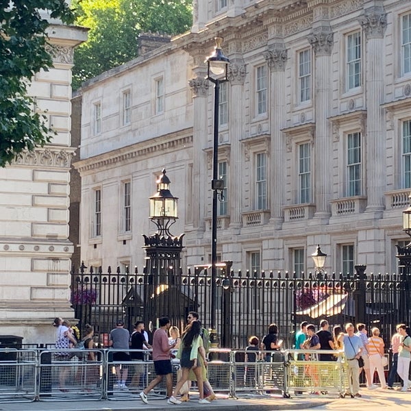 Photo taken at 10 Downing Street by Annamarie S. on 7/9/2022