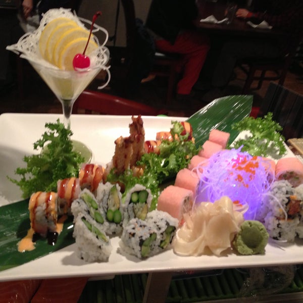 Photo taken at Mizumi Hibachi &amp; Sushi by Jimmy L. on 4/17/2013