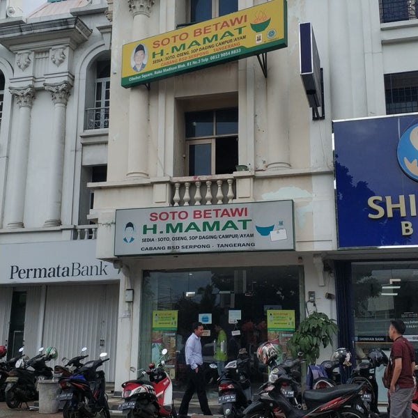 Soto Betawi H Mamat Betawinese Restaurant