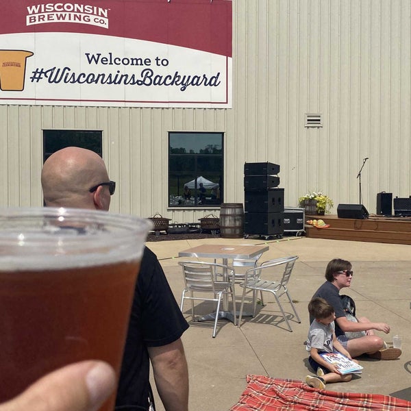 Photo taken at Wisconsin Brewing Company by Dave P. on 8/27/2022