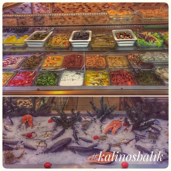 รูปภาพถ่ายที่ Kalinos Balık Restaurant โดย Şevket T. เมื่อ 2/2/2017