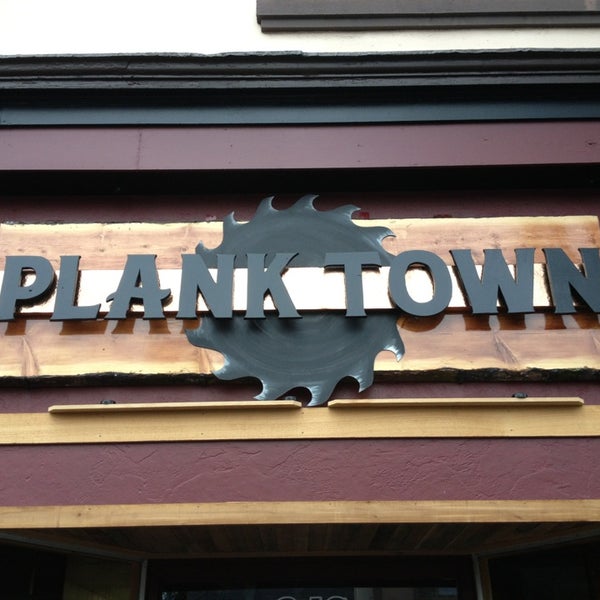 Photo taken at Plank Town Brewing Company by Matt P. on 3/20/2013