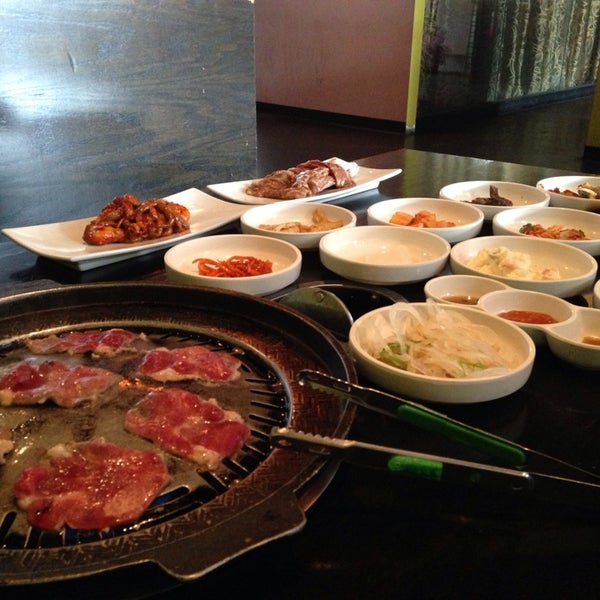 Photo taken at Tozi Korean B.B.Q. Restaurant by Siyuan L. on 4/27/2014