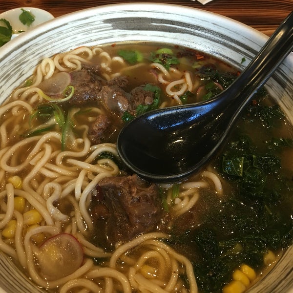 Soy sauce beef stew noodle...delicious
