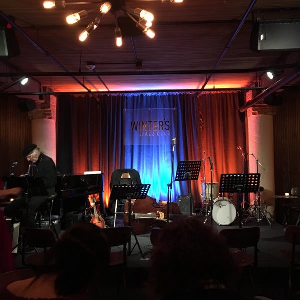 Photo taken at Winter&#39;s Jazz Club by Katie R. on 2/10/2018