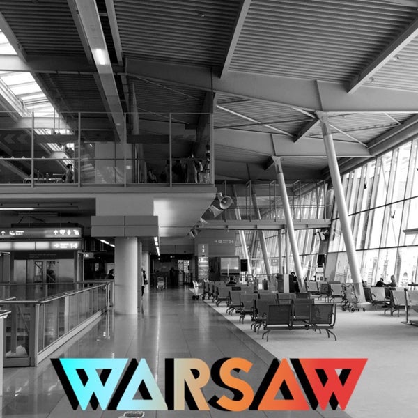 Photo taken at Warsaw Chopin Airport (WAW) by Abdullah A. on 2/8/2017