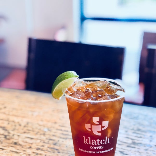 Photo taken at Klatch Coffee by Amy L. on 6/27/2018