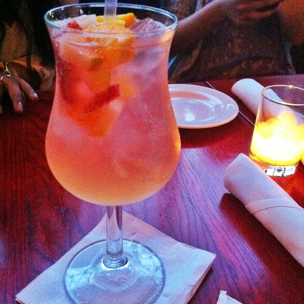The white wine sangria is delicious!
