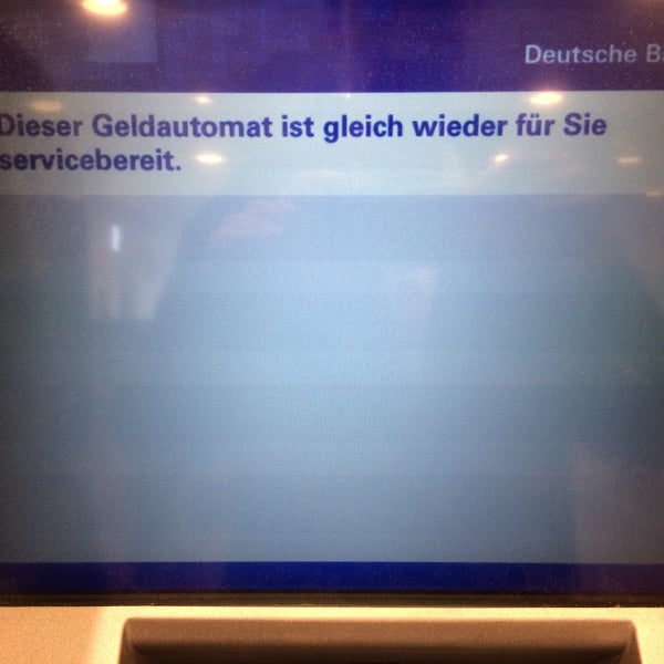 Deutsche Bank Bilk Dusseldorf Nordrhein Westfalen
