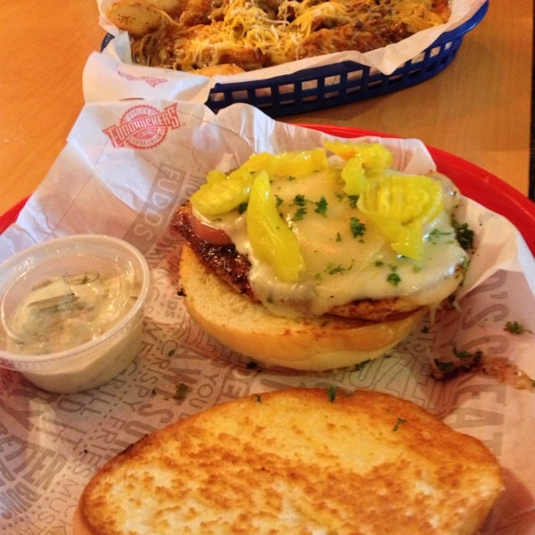 Photo taken at Fuddruckers by Andrew A. on 6/12/2013