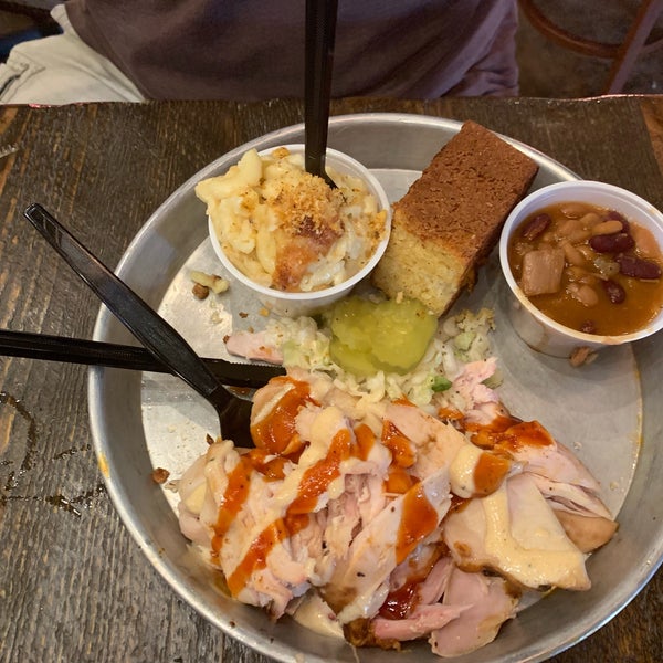 Photo taken at Edley&#39;s Bar-B-Que by Stacy on 9/29/2019