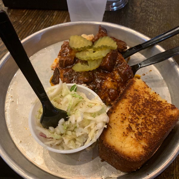 Photo taken at Edley&#39;s Bar-B-Que by Stacy on 9/29/2019