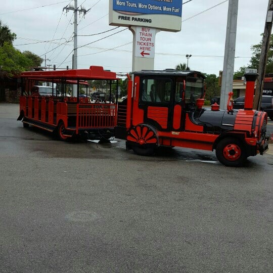Photo taken at Old Town Trolley Tours St Augustine by Teresa N. on 4/17/2016
