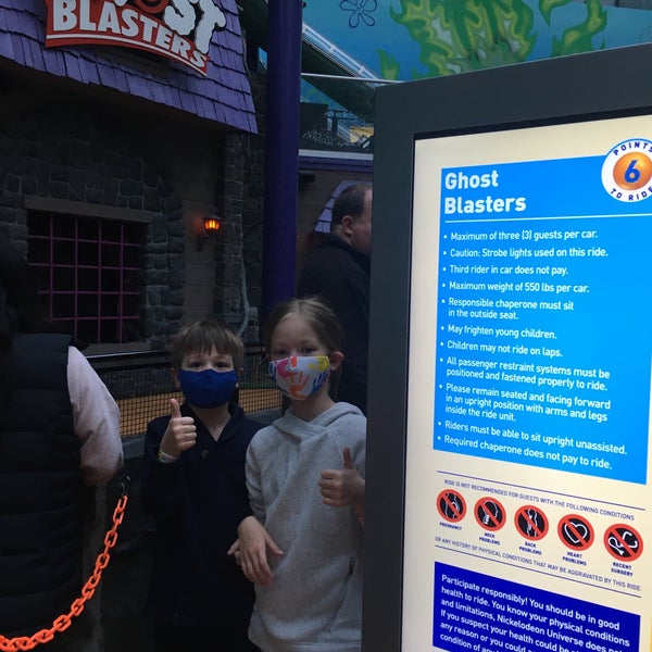 Photo taken at Nickelodeon Universe® by Cory W. on 11/13/2021